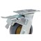 Vestil Rubber Swivel With Total Brake Caster 5 In. Diameter x 2 In. Width 661 lb Dark Gray/Gold CST-KSM-5X2MR-SWTB - alternate 5
